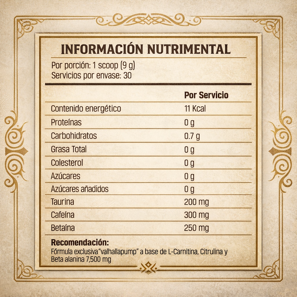 VIKINGS RAGE: SABOR INVIERNO NÓRDICO